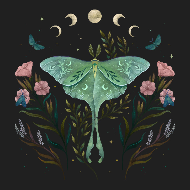 Luna Moth Luna And Forester Ladies Polo Shirt by huggingbrilliant | Artistshot