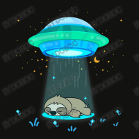 Alien Abduction Ufo Spaceship Sloth Abduction Scorecard Crop Tee | Artistshot