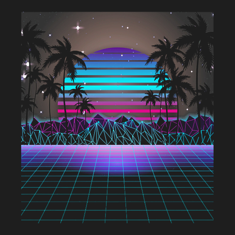 Synthwave T  Shirt Fascinating Dusk Retrowave T  Shirt Classic T-shirt by geffertz | Artistshot