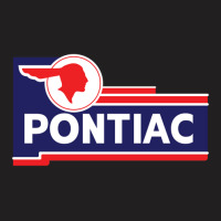 Retro Pontiac Classic Car Dealership Sign T-shirt | Artistshot