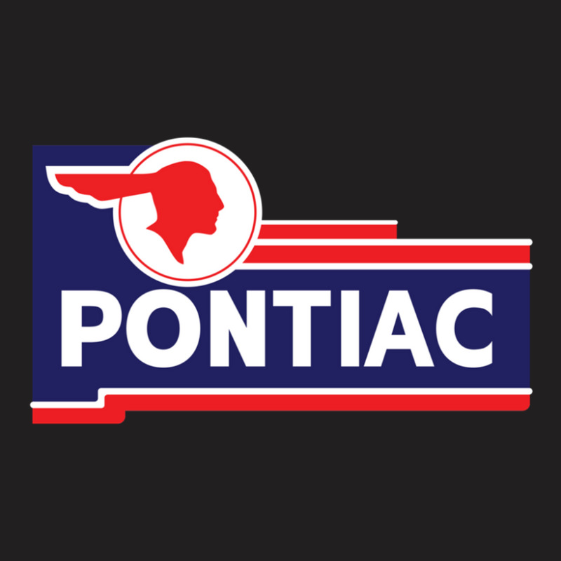 Retro Pontiac Classic Car Dealership Sign T-shirt | Artistshot