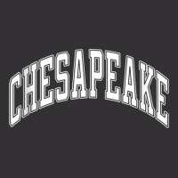 Chesapeake Virginia Va Varsity Style White Text Tank Top Vintage Hoodie | Artistshot