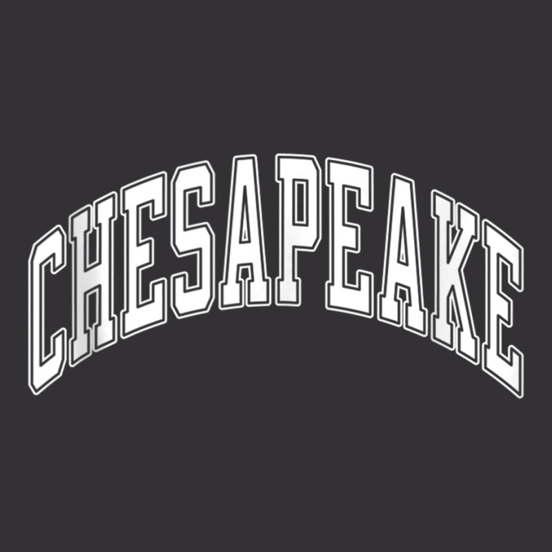 Chesapeake Virginia Va Varsity Style White Text Tank Top Vintage Hoodie | Artistshot