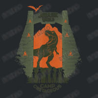 Camp Cretaceous Gate Silhouette Crewneck Sweatshirt | Artistshot