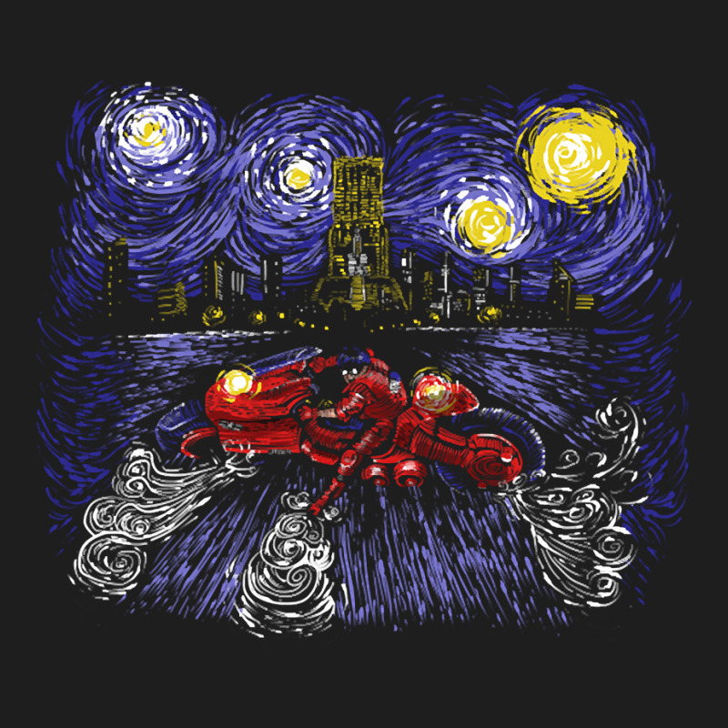 Starry Neo Tokyo Classic T-shirt by laughingtuy | Artistshot