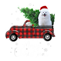 American Eskimo Red Truck Christmas Funny Dog T Shirt Youth Zipper Hoodie | Artistshot