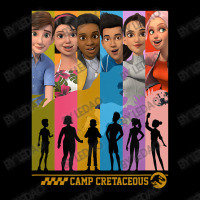 Camp Cretaceous Group Shot Panels Pocket T-shirt | Artistshot