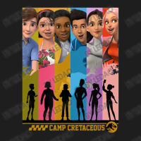 Camp Cretaceous Group Shot Panels Classic T-shirt | Artistshot