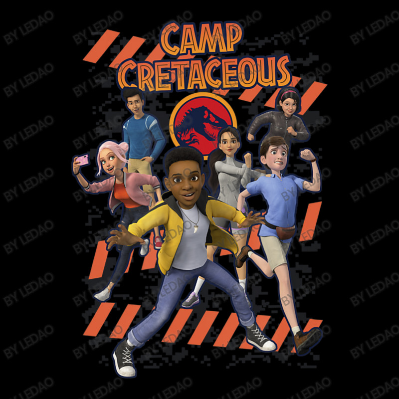 Camp Cretaceous Group Shot Run Adjustable Cap | Artistshot