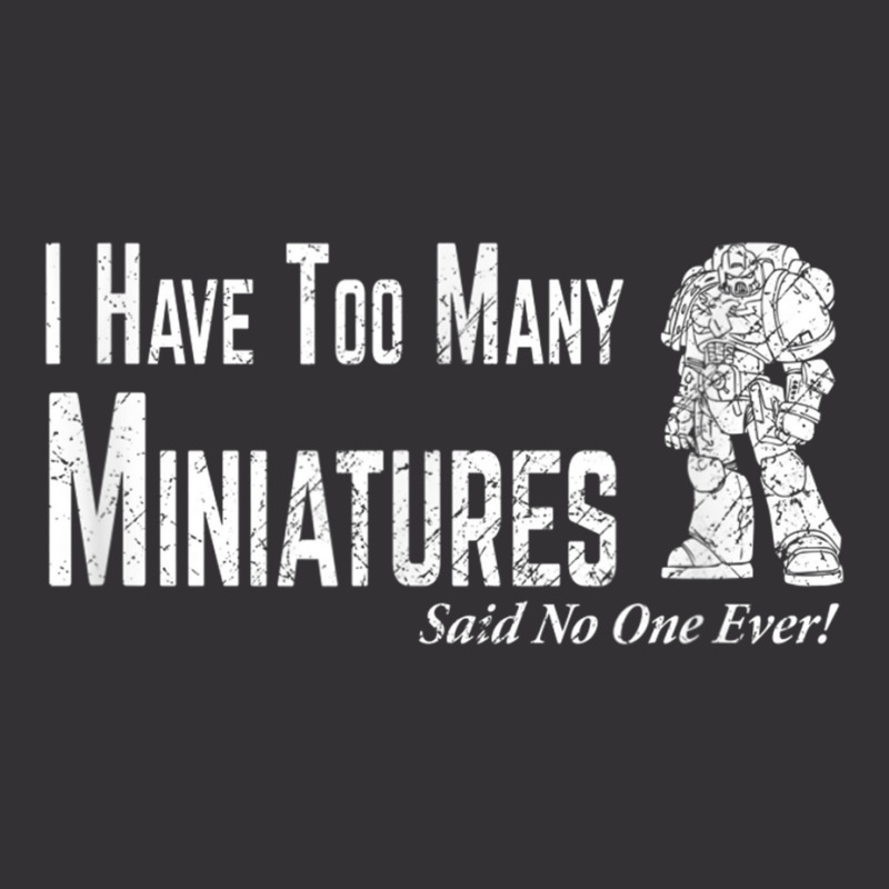 Wargaming Too Many Miniature Funny Wargamer Gift Vintage Short by ZaraGross | Artistshot