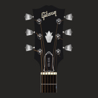 Guitar Headstock Artgibson Es 335 Sticker Ladies Fitted T-shirt | Artistshot