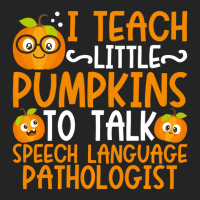 I Teach Little Pumpkins To Talk Speech Language Pathologist 3/4 Sleeve Shirt | Artistshot