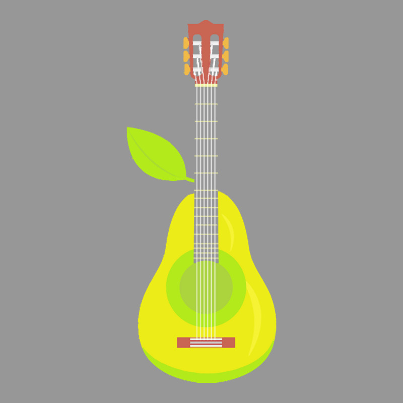 Guitar T  Shirt Pear Guitar Music Instrument Illustration T  Shirt Women's V-Neck T-Shirt by umurray372 | Artistshot