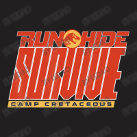 Camp Cretaceous Run Hide Survive T-shirt | Artistshot