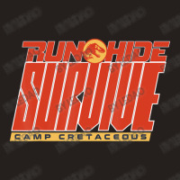 Camp Cretaceous Run Hide Survive Tank Top | Artistshot