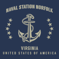 Naval Station Norfolk T Shirt Ladies Denim Jacket | Artistshot