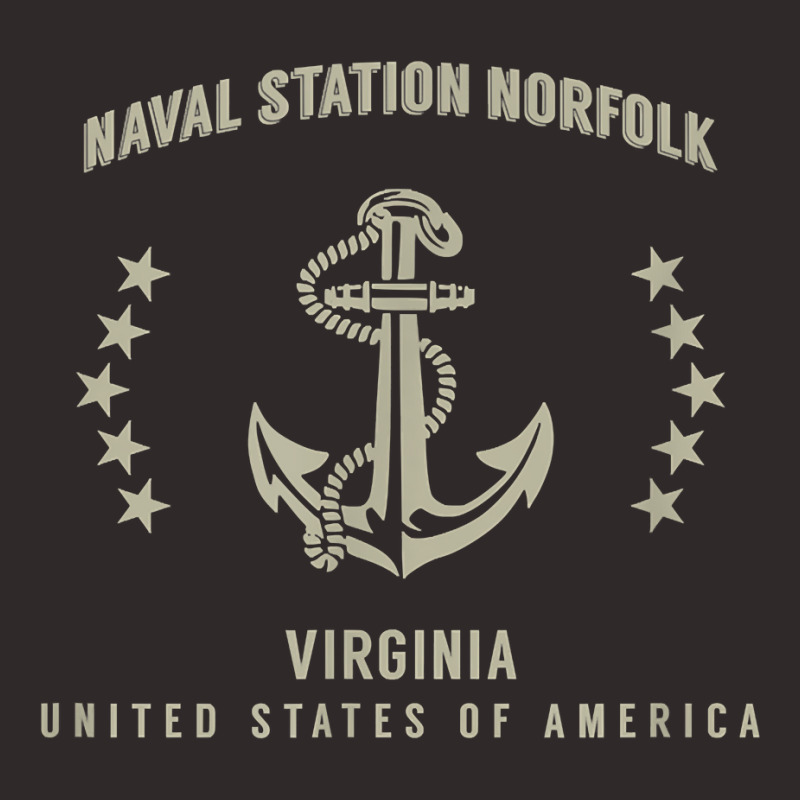 Naval Station Norfolk T Shirt Racerback Tank by cm-arts | Artistshot