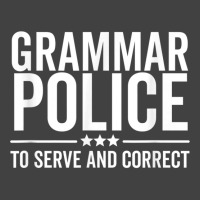 Grammar Police To Serve And Correct Funny Book Literature Vintage T-shirt | Artistshot