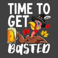 Time To Get Basted Drink Thanksgiving Turkey Day Drinker Vintage T-shirt | Artistshot