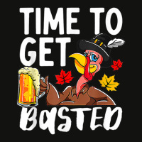 Time To Get Basted Drink Thanksgiving Turkey Day Drinker Scorecard Crop Tee | Artistshot