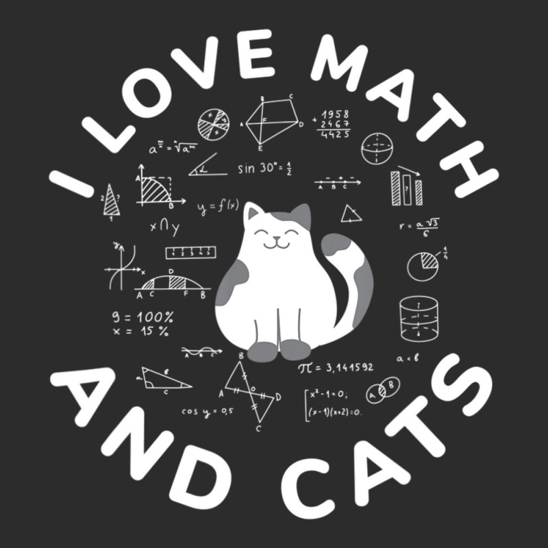 I Love Math And Cats Cat Lover And Math Teacher Exclusive T-shirt | Artistshot