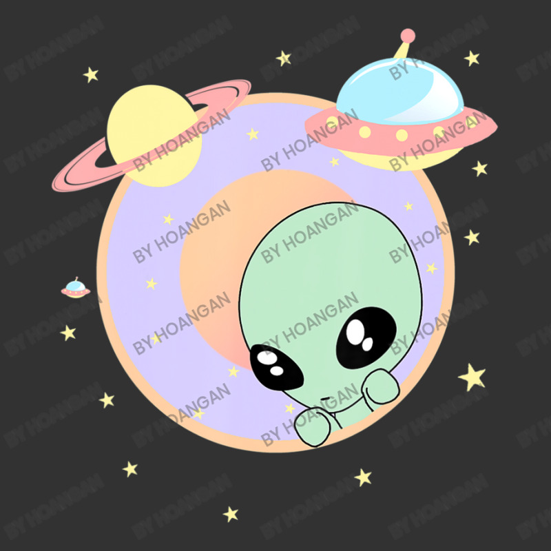 Chibi Alien Kawaii Pastel Cute Green Man Space Ufo Baby Bodysuit | Artistshot