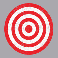 (print On Back) Vintage Bullseye Target Bulls Eye Prank Joke Youth 3/4 Sleeve | Artistshot