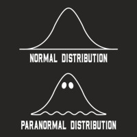 Math Statistics Normal Distribution Paranormal Distribution Teacher Gi Ladies Fitted T-shirt | Artistshot