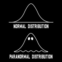 Math Statistics Normal Distribution Paranormal Distribution Teacher Gi Women's V-neck T-shirt | Artistshot