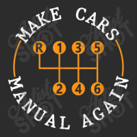 Funny Car Enthusiast Make Cars Manual Again Stick Shift Exclusive T-shirt | Artistshot