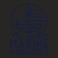 Marine Daughter Proud Marine Daughter United States Of America Militar Ladies Fitted T-shirt | Artistshot