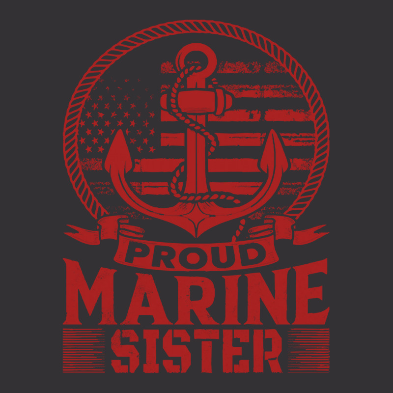 Marine Sister Proud Marine Sister United States Of America Military (1 Vintage Short by huggingbrilliant | Artistshot