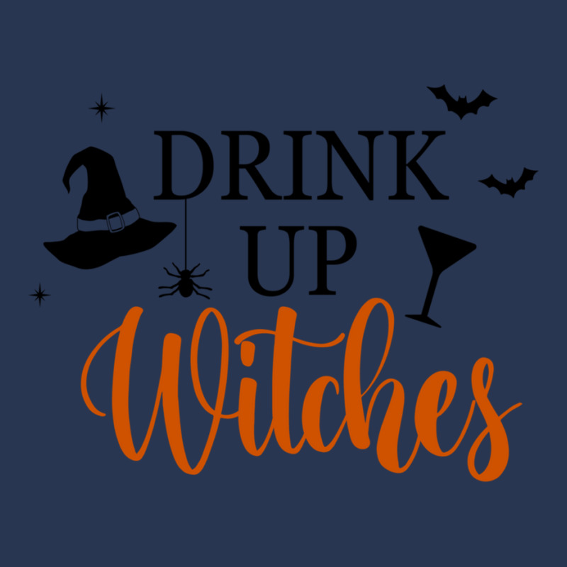 Drink Up Witches Funny Halloween Novelty Fall Holiday Item Long Sleeve Ladies Denim Jacket by cm-arts | Artistshot