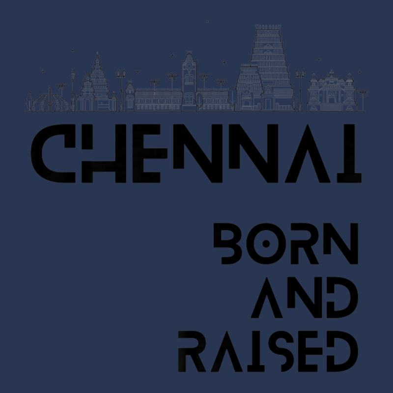 Chennai   Born And Raised Premium T Shirt Ladies Denim Jacket by cm-arts | Artistshot