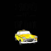 I Survived My Trip To Nyc New York City Taxi Cab Adjustable Cap | Artistshot