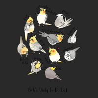 Cockatiels Daily To-do List Printed Hat | Artistshot