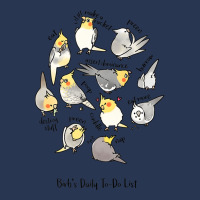 Cockatiels Daily To-do List Men Denim Jacket | Artistshot