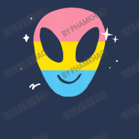 Pansexual Alien Lgbtq Pan Pride Flag Vaporwave Space Men Denim Jacket | Artistshot