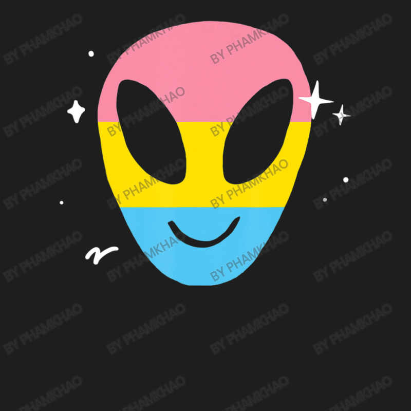 Pansexual Alien Lgbtq Pan Pride Flag Vaporwave Space Classic T-shirt | Artistshot