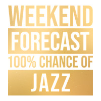 Funny And Awesome Weekend Forecast Hundred Procent Chance Of Jazz Sayi Youth Sweatshirt | Artistshot