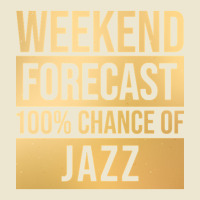 Funny And Awesome Weekend Forecast Hundred Procent Chance Of Jazz Sayi Cropped Hoodie | Artistshot