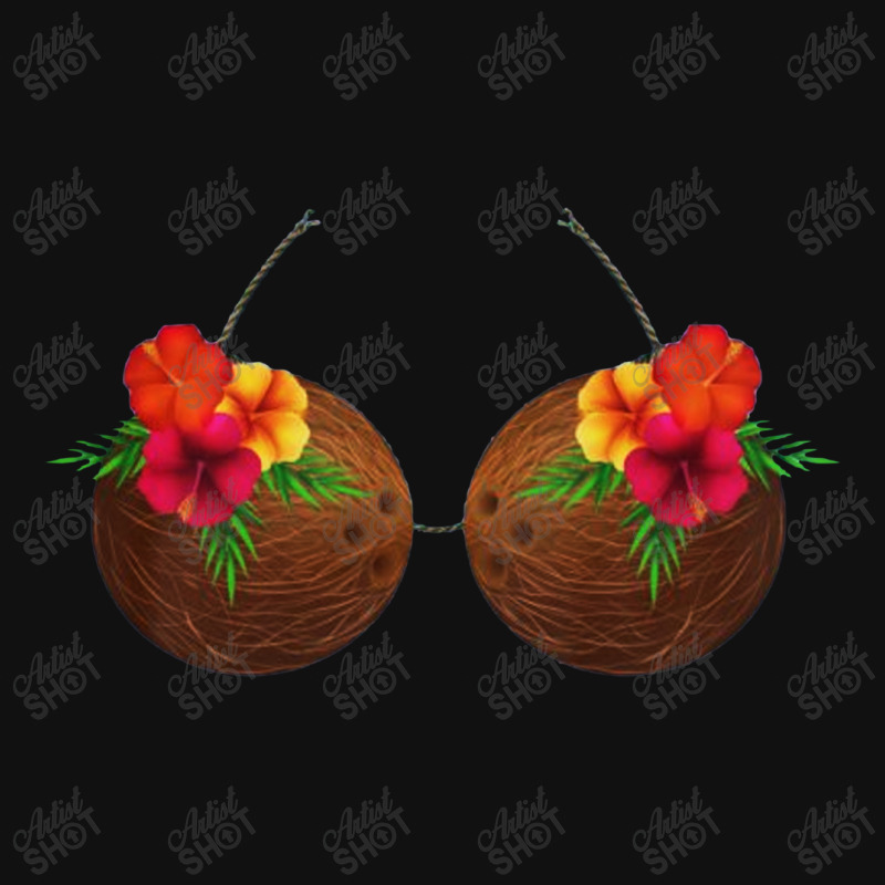 Hawaiian Coconut Bra Art Cool Halloween Baby Beanies by RoyalTees | Artistshot