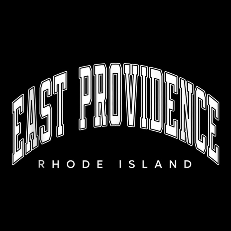 East Providence Rhode Island Ri Varsity Style White Text Tank Top Adjustable Cap by cm-arts | Artistshot