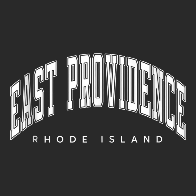 East Providence Rhode Island Ri Varsity Style White Text Tank Top Toddler T-shirt by cm-arts | Artistshot