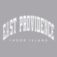 East Providence Rhode Island Ri Varsity Style White Text Tank Top Youth 3/4 Sleeve | Artistshot