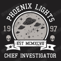 Phoenix Lights Chief Investigator Ufo Alien T-shirt | Artistshot