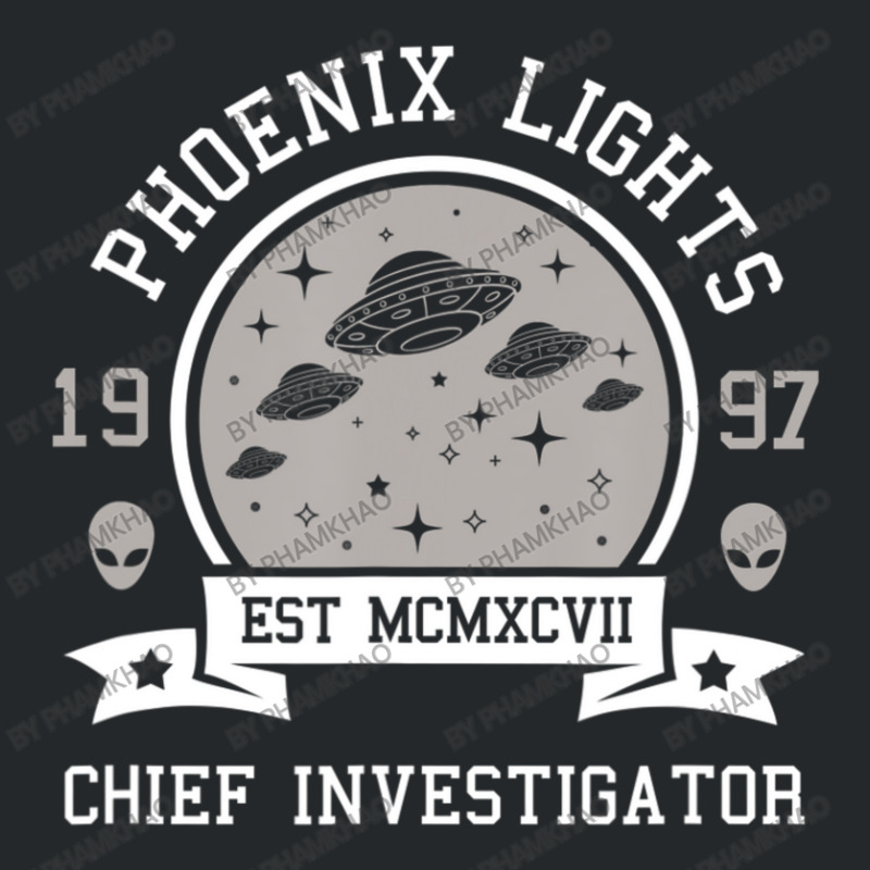 Phoenix Lights Chief Investigator Ufo Alien Crewneck Sweatshirt | Artistshot