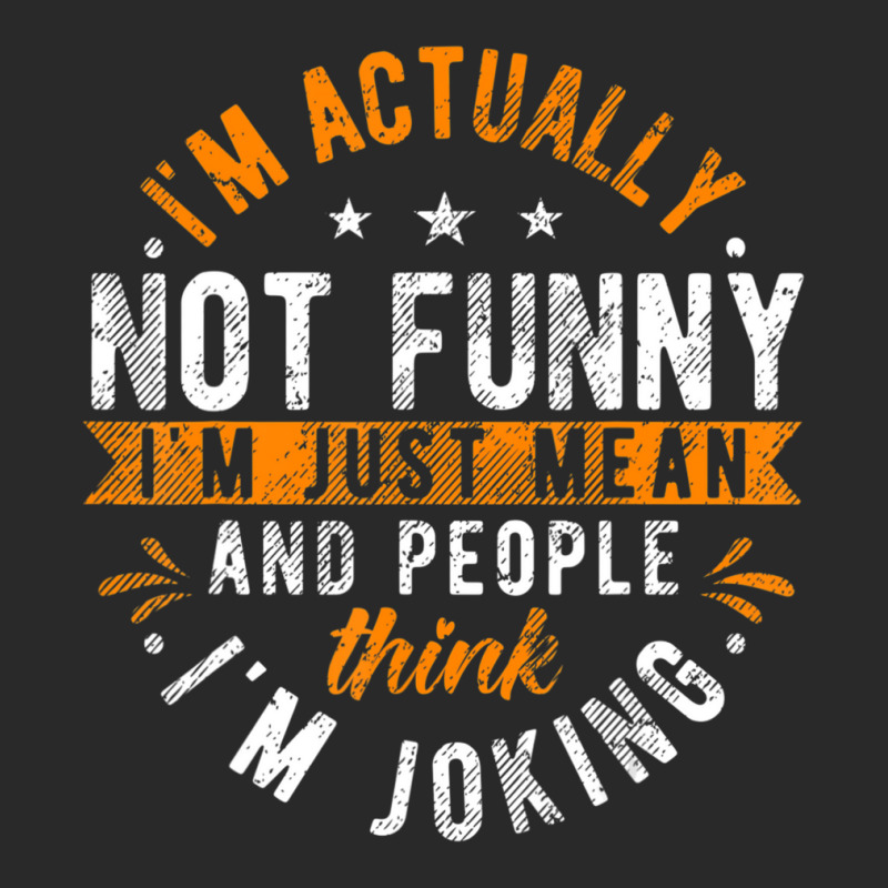 I'm Actually Not I'm Just Mean People Think I'm Joking Printed hat by cm-arts | Artistshot