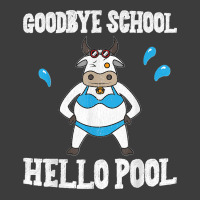 Goodbye School Hello Pool Last Day Of School Cow Men's Polo Shirt | Artistshot