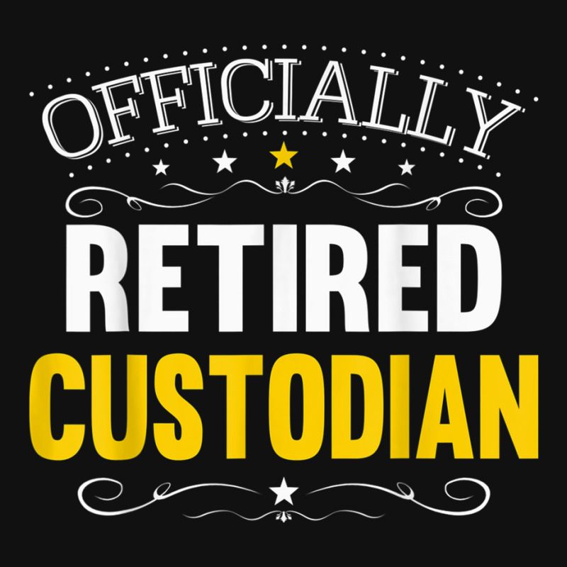 Retirement Gift For Custodians Retired Custodian License Plate Frame By ...